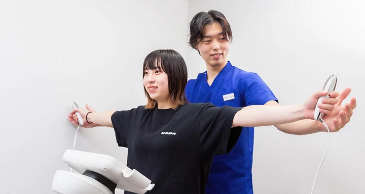 心身堂の施術風景