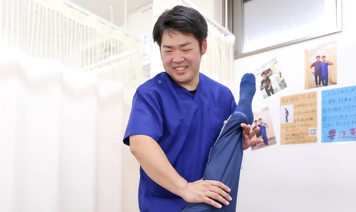 心身堂の施術風景