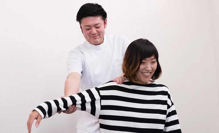 心身堂の施術風景